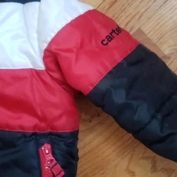 Carter's puffer winter coat 2T - Picture 4 of 5